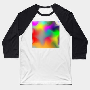 Abstract gradient color pattern Baseball T-Shirt